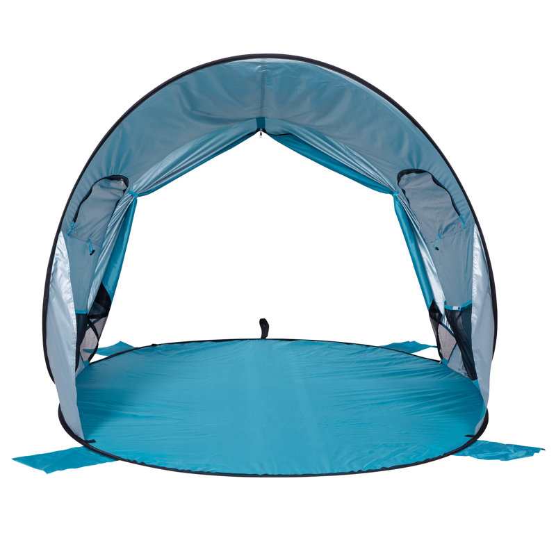 Wakeman Pop Up Beach Tent Sun Shelter with UV Protection and